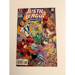 Justice League International Comic Book 60 DC Comics
